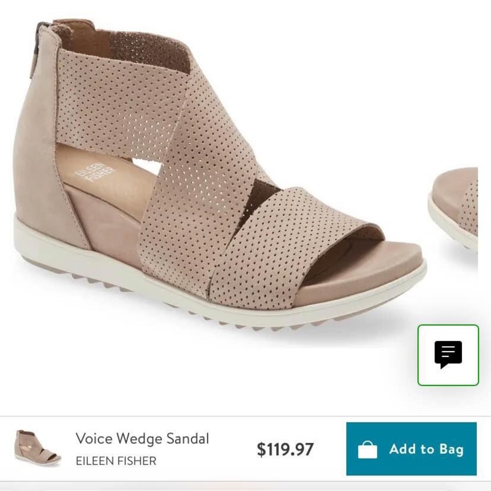 Eileen Fisher Wedge Sandals